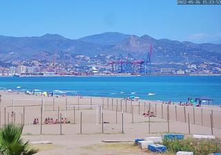 Webcam Malaga Beach La Misericordia